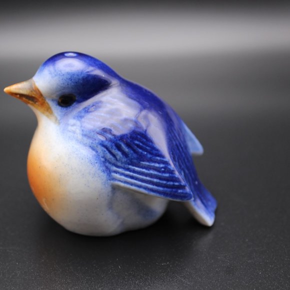 Vintage Eastern Blue Birds Salt and Pepper - Picture 10 of 13